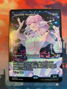MTG Edge of Eternities Starfield Vocalist Showcase Foil - Picture 1 of 1
