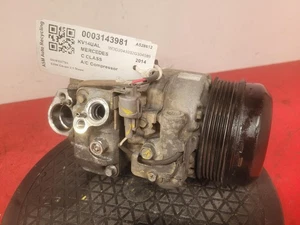 MERCEDES BENZ C-CLASS 2014 AIR CON PUMP COMPRESSOR 2.1L DIESEL 0008302700 - Picture 1 of 17