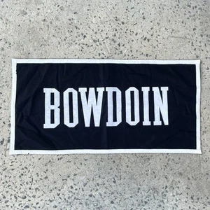 Bowdoin College Banner Polar Bears Maine USA Made Felt - Picture 1 of 9