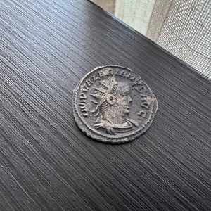 Late Roman coin - Silvered Antoninianus - Valerian I AE21 #t848 - Imagen 1 de 7