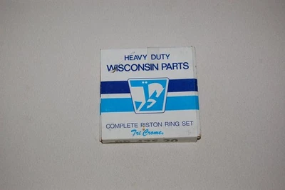 Набор подлинных поршневых колец Wisconsin DR-42S-20. Новый и нераспечатанный - Изображение 1 из 2