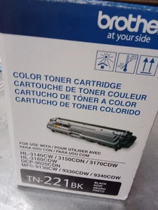 Brother Genuine TN-221 Toner. Black. New/Open Box! Warranty! Free Shipping!! - Picture 1 of 10