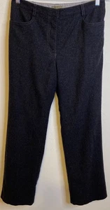 J.CREW Dark Gray Wool Nylon Blend Snap Button Fly Size 6 Women Pants - Picture 1 of 4
