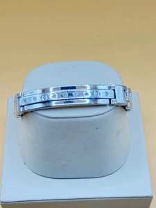 herren edelstahl diamant armband weiß - Bild 1 von 9