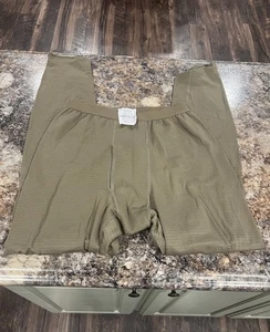 US Army GEN 3 Cold Weather Mid Weight Waffle Drawers Desert Small Long - Picture 1 of 8