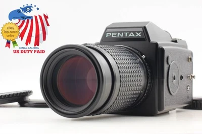 [Near MINT] Pentax 645 Medium Format Film Camera Body SMC-A 200mm Lens JAPAN - Image 1 of 4