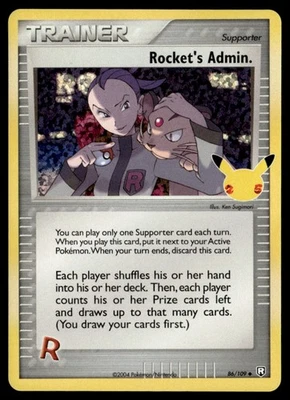 Rocket's Admin. Classic Collection Holo Celebrations: Classic Collection 86/109 - Image 1 of 2