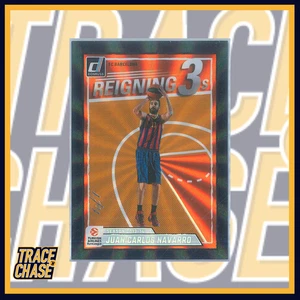 2024-25 Panini Donruss Euroleague BK Juan Carlos Navarro Reigning 3's Black 1/1! - Picture 1 of 3