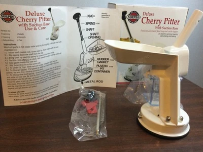 Norpro #5121 Deluxe Cherry Pitter with Suction Base Baking Freezing Dehydrating - Image 1 of 3