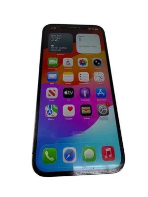 Apple iPhone 12 Pro Max - 256GB Pacific Blue Unlocked Cracked Glass Bad Camera - Image 1 of 4