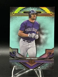 2024 Topps Triple Threads Larry Walker Aquamarine #/149 #6 Colorado Rockies SP - Picture 1 of 2