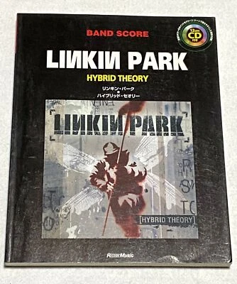 Linkin Park Hybrid Theory w/CD Band Score Japan Guitar Bass Drums Vocal TAB - Image 1 of 4