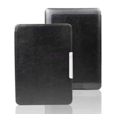 For Amazon Kindle Paperwhite 5th 6th 7th Gen Smart Flip Leather Case Cover - Image 1 of 4