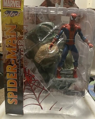 Boneco de ação Diamond Select Toys Marvel Select SPIDER-MAN 7 polegadas Peter Parker - Imagem 1 de 3