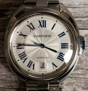 Cartier Clé de Cartier Silver Dial 40mm Watch WSCL0007 - Picture 1 of 8