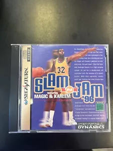 Slam 'N Jam 98 Japan Sega Saturn Complete in Box (CIB) JP - Picture 1 of 3