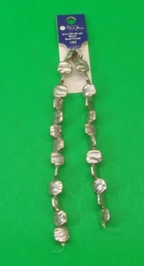 Blue Moon Beads 7” Strand Silver Metal Bead Strand - Picture 1 of 1