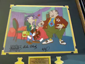 RUGRATS CUSTOM Framed SIGNED PARENTS #5 PRODUCTION CEL W/SEAL - Picture 1 of 3