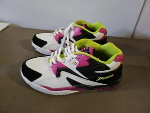 Zapatos British Knights Dymacel talla 10,5 raros blanco/cobal/grn Trl7#70 - Imagen 1 de 24