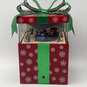 Gemmy Magic Music Box Pop Up Animated Present The Great Christmas Circus Train - Picture 1 of 15