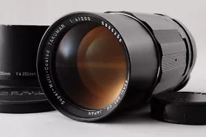 Near Mint Pentax SMC Takumar 200mm F/4 MF Telephoto Camera Lens for M42 Japan - Picture 1 of 24