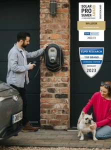 myenergi zappi v2.1 Wallbox 11kW/22kW 6,5m Ladekabel Wlan - Schwarz 2H22TB-T NEU - Bild 1 von 9