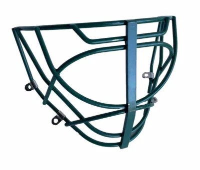 Cat Eye Flat Bar WILD Green SR [8.5” L X 4” Depth] Ice Hockey Goalie Cage - Image 1 of 4