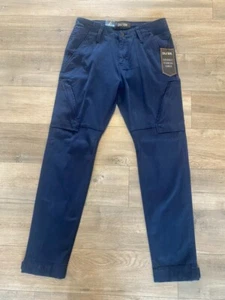 DU/ER LIVE FREE ADVENTURE PANT Uomo 30X32 Cargo Blu Navy Escursionismo Elasticizzato DUER - Foto 1 di 11