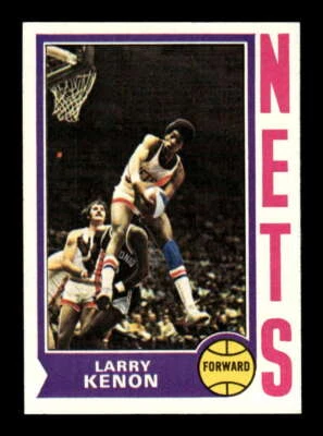 1974 Topps 216 Larry Kenon NM very clean BXCP11 - Image 1 of 2