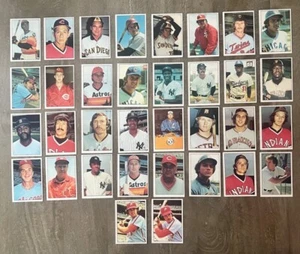 1975 SSPC BASEBALL CARD LOT OF 34 Cards. Fisk, Bonds, Tiant, Sargent, Boone - Picture 1 of 2