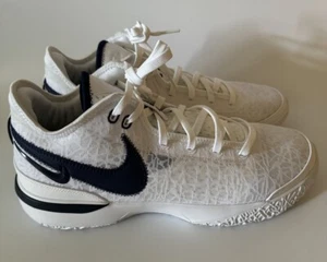 Nike Hombres 13.5 LeBron NXXT Gen Tb Blanco/Azul Marino Medianoche Zapatos de Baloncesto FN7092-101 - Imagen 1 de 8