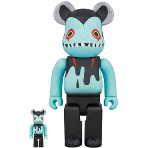 400% and 100% Devilman x Byron Bearbrick by Medicom Shoko Nakazawa NIB - Picture 1 of 5