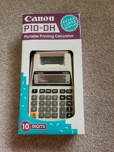 Canon P10-DH PORTABLE PRINTING CALCULATOR - Picture 1 of 5