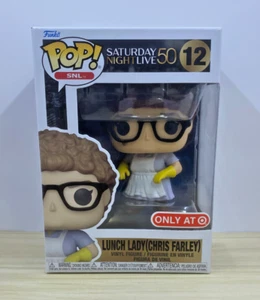 Funko Pop! #12 Saturday Night Live - Lunch Lady (Chris Farley) Target esclusivo - Foto 1 di 6