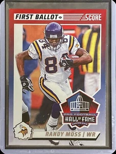 Randy Moss - 2024 Panini Score - First Ballot - Hall of Fame #6 - Bild 1 von 1