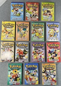 Pokémon Adventures Gold/Silver Manga Books Lot Vols. 1-14 H. Kusaka (#7 Damaged) - Foto 1 di 18