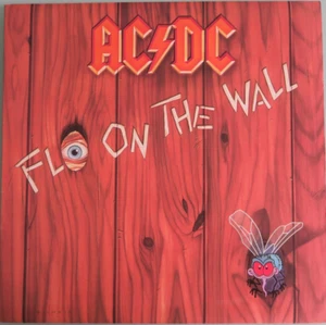 MINT AC/DC Fly On The Wall Australia pressing 12'' vinyl Lp 1985 & STICKER rare - Bild 1 von 6