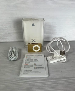 Apple iPod Shuffle 1 GB Gold 2nd Gen | Engraved Avon Special Edition | Tested - Picture 1 of 11