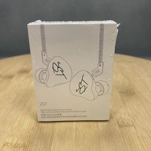 KZ ZST 1BA 1DD in Ear Earphone Clear HiFi Monitor Earbuds Wired Sport Gaming New - Picture 1 of 10