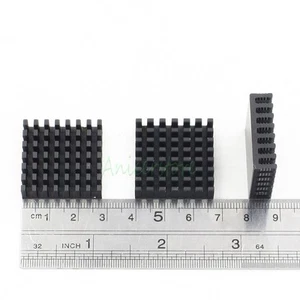 10pcs 28mm Aluminium Radiator Heatsink Fin For 1w High Power LED Chipset Cooling - Picture 1 of 4