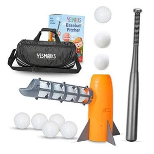 Kids Auto Baseball Pitching Machine Outdoor Toy Set - Training Equipment & - Picture 1 of 7