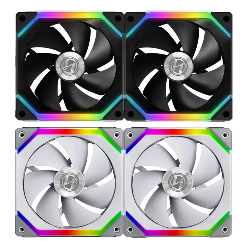LIAN LI Uni Fan SL140 2 Pack with Controller ARGB 140mm Dual Fan Daisy Chain - Image 1 of 1