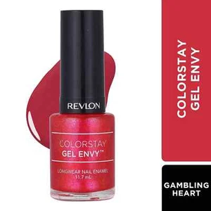 Revlon Colorstay Gel Envy Long Wear Nail Enamel, Pink Gambling Heart, 11.7ml - Picture 1 of 6