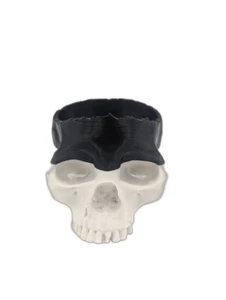 Eerie Elegance: Skull-Shaped Sweet Container - Picture 1 of 10