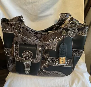 P&G Genuine PU Vegan Leather Handbag NEW WITH TAGS - Picture 1 of 6
