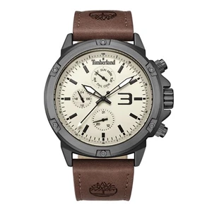 Reloj analógico Timberland para hombre con múltiples funciones con correa de cuero TDWGF9002903 - Imagen 1 de 4