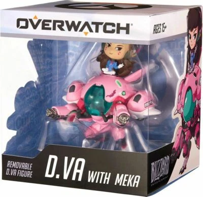 Overwatch - Linda pero mortal figura mediana - D.Va con Meca - NUEVO Foto 1 de 3