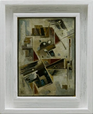 GEHARD KELLER 1905 Düsseldorf - 1984 Wachtberg / Ölgemälde 1952 signiert 30*21cm - Bild 1 von 4
