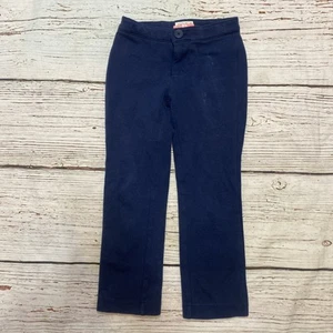 Cat & Jack Girl’s School Uniform Pants Navy Blue Size 4/5 Cotton - Picture 1 of 7