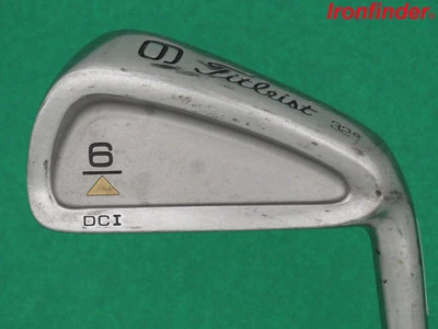 Titleist DCI gold triangle Single 6 Iron Steel MS-209 Shaft Mens Right Handed - Image 1 of 4